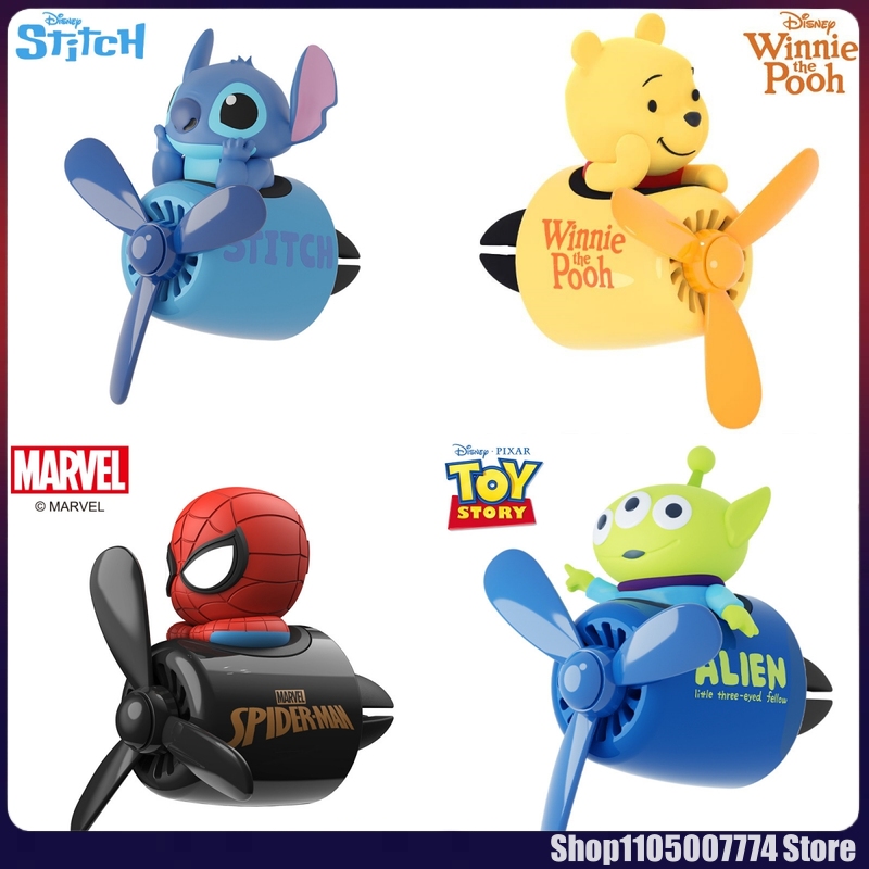 Car Accessories Cute - Stitch Spiderman personnages extraterrestres voiture monté