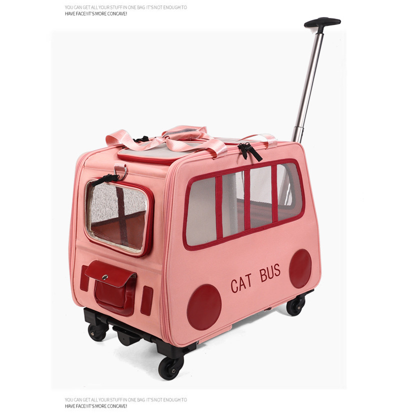 Car Accessories Logo - Valise de voyage multifonctionnelle pour animaux
