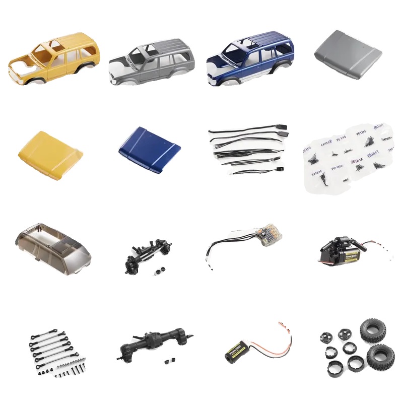 Car Accessories Low Price - Fms 1/18 Fcx18 Toyota Lc80 Télécommande