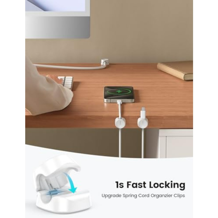 Lot de 8 organiseurs de câbles - Car Cable Organizer avis et prix