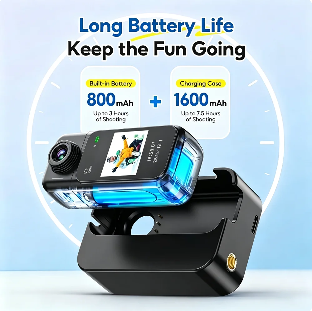 Caméra Vlog WiFi Mini 4K/1080P - Car Accessories Online avis et prix