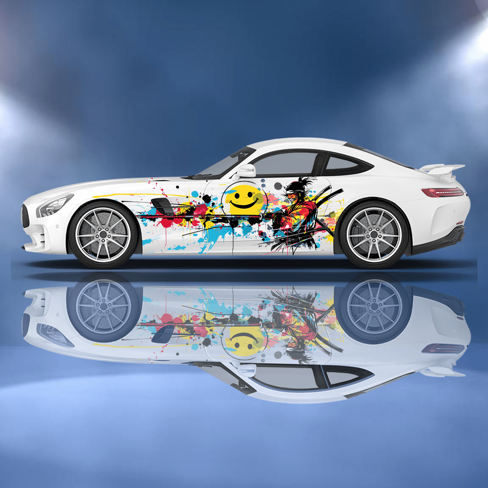 Autocollant en vinyle coloré p - Car Accessories Japanese avis et prix