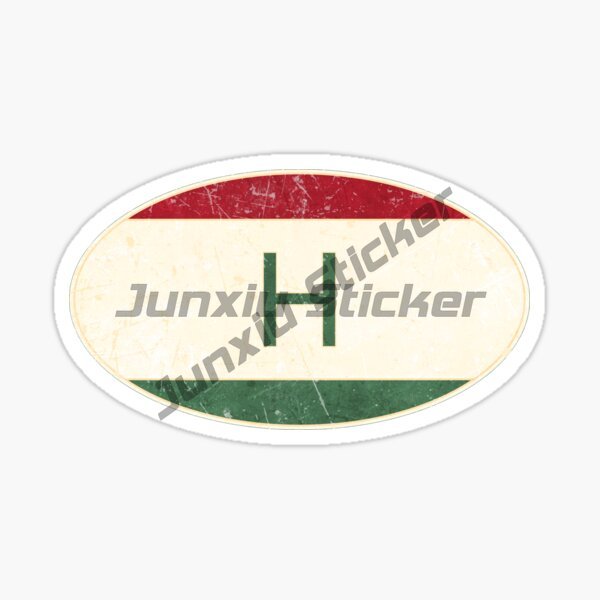 Autocollant de drapeau ovale d - Car Accessories Logo avis et prix