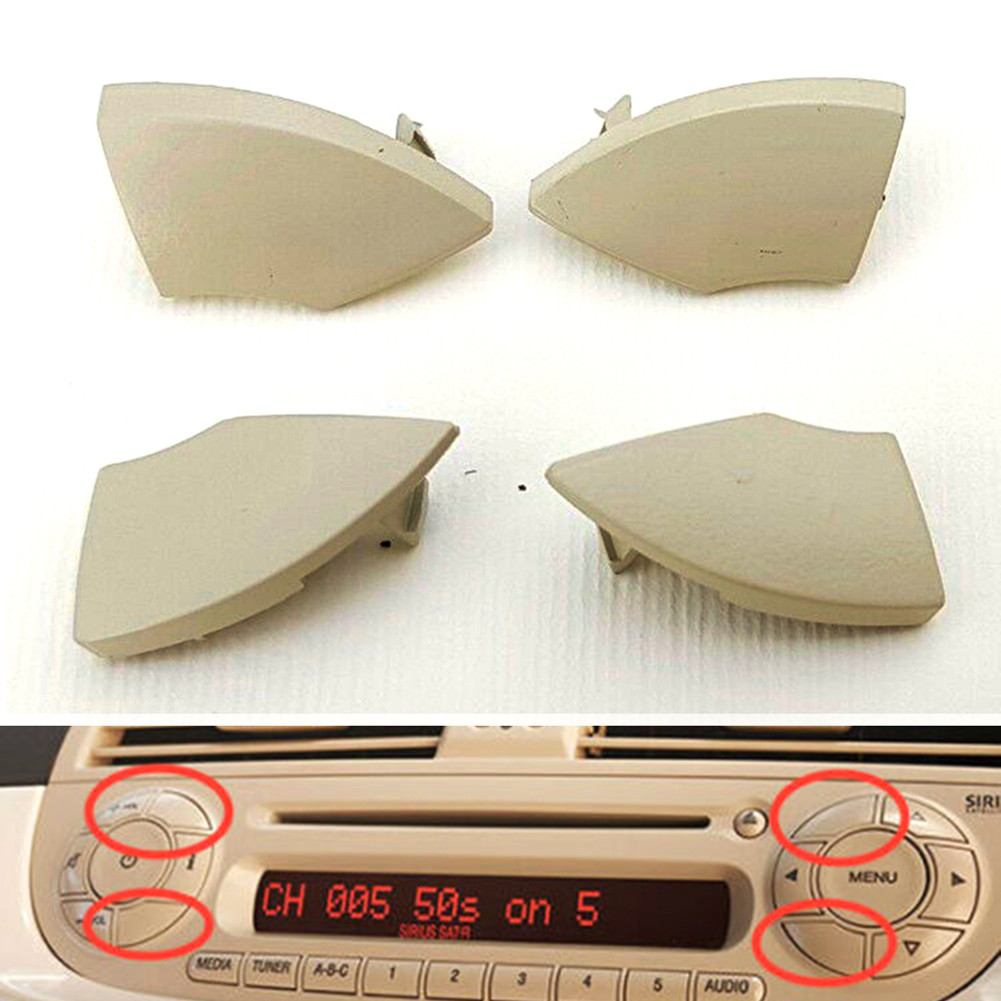 4 pièces pour Fiat 500, garnit - Car Accessories Low Price avis et prix