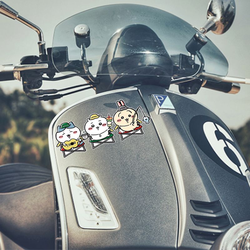 Chiikawa autocollants de carro - Car Accessories Japanese avis et prix