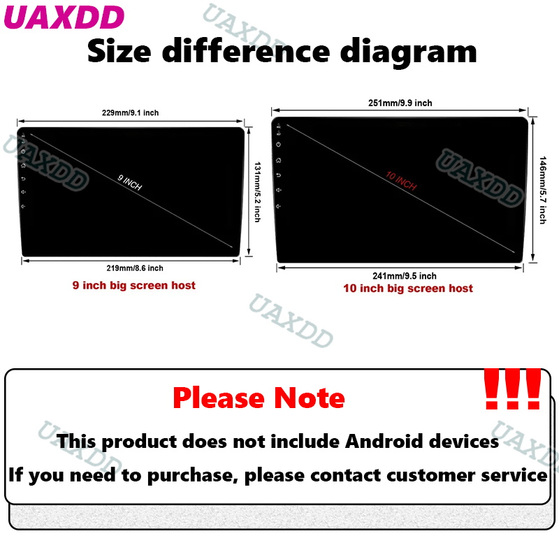 Kit de cadre Android pour Toyo - Car Accessories Online avis et prix
