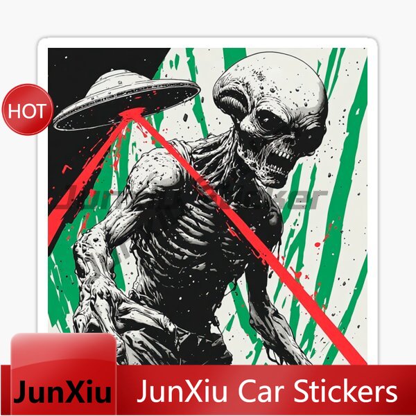 Autocollant de voiture UFO ARE - Car Accessories Nz avis et prix