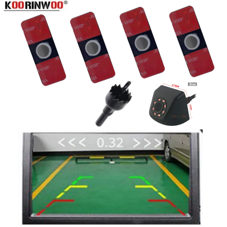 Kit de capteurs de voiture 16, - Car Accessories In India avis et prix