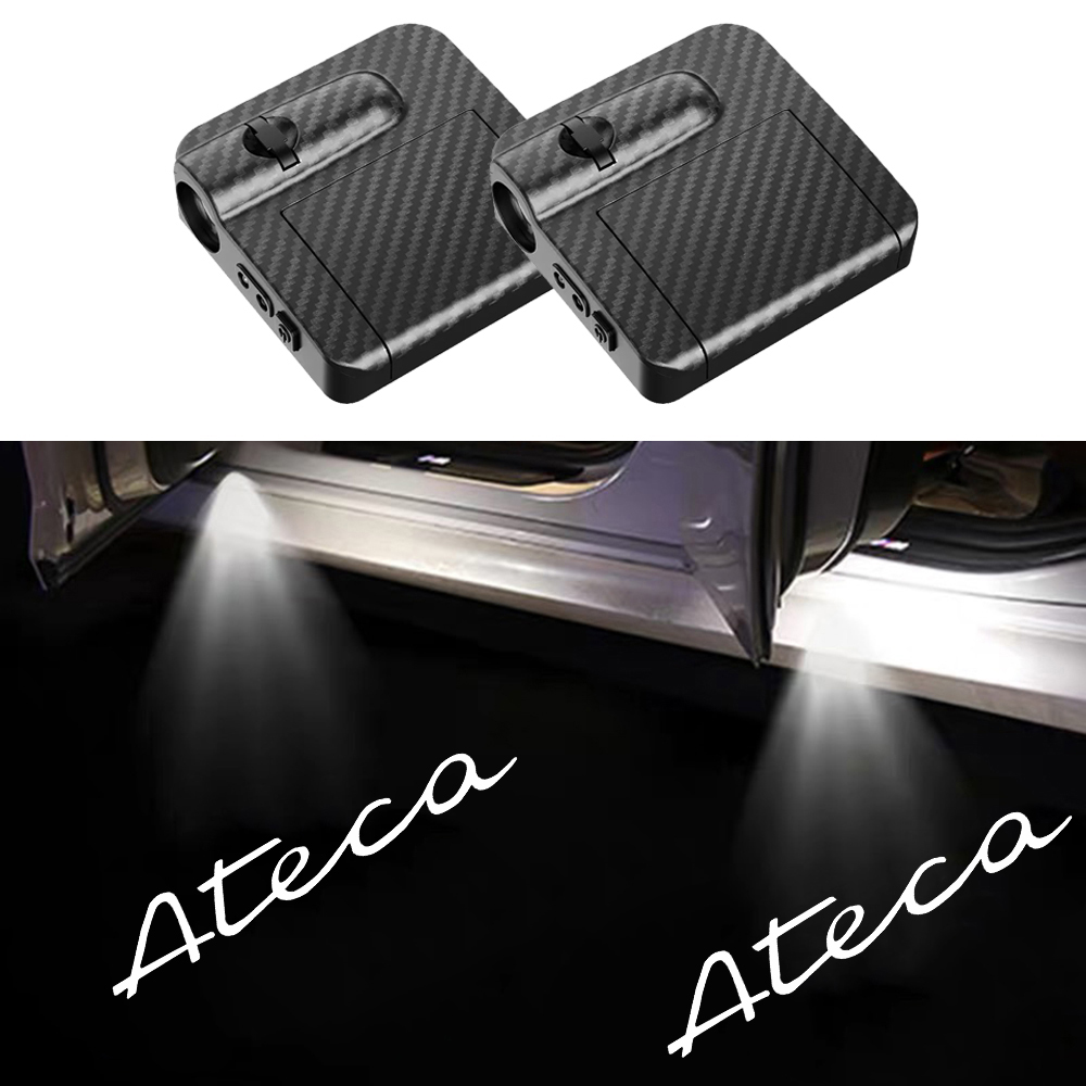 Lampe de bienvenue LED sans fi - Car Accessories Logo avis et prix