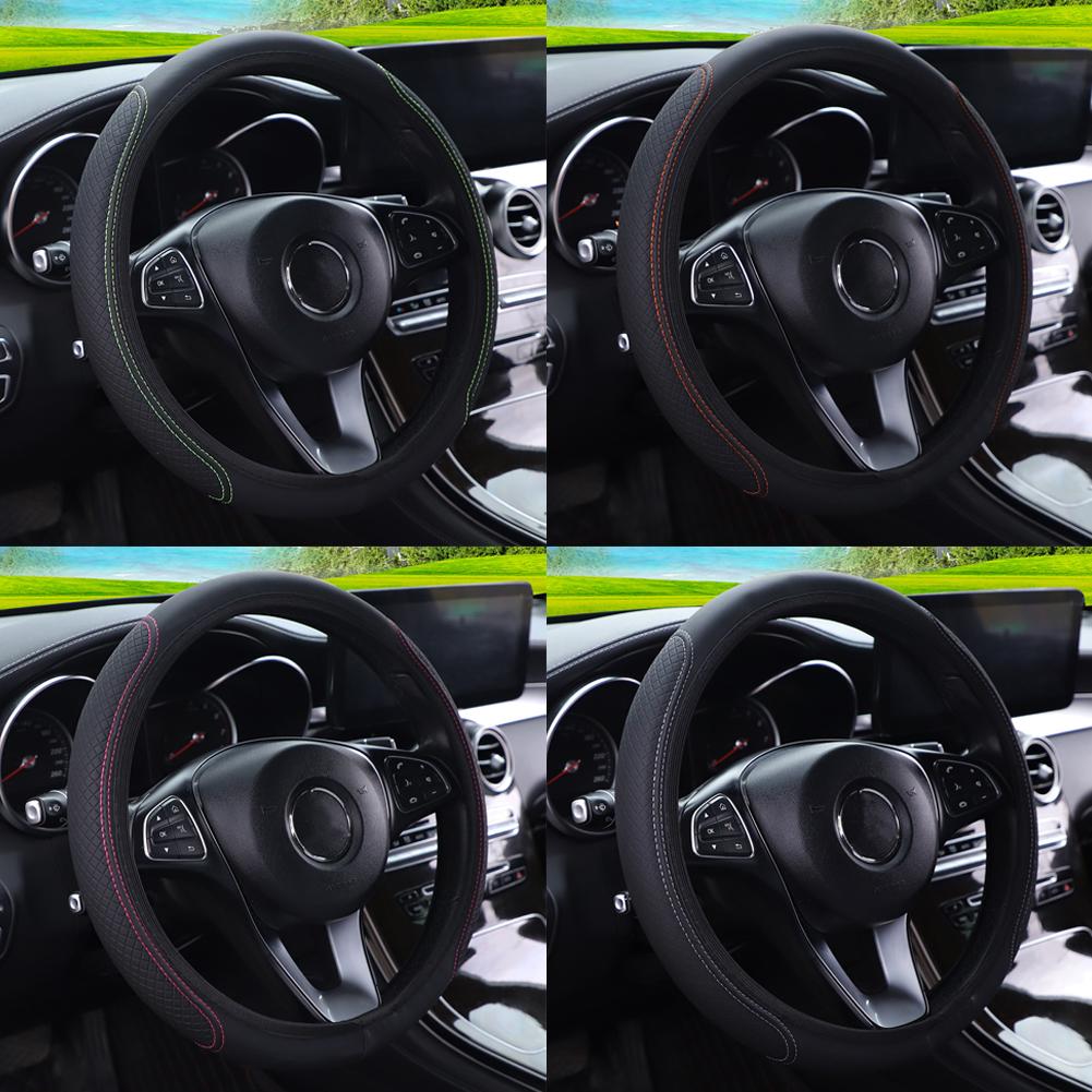 Housse de volant en cuir soupl - Steering Wheel Cover avis et prix