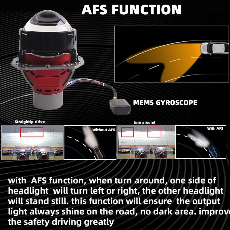 SANVI AFS Bi lentille Led 3.0  - Car Accessories Low Price avis et prix