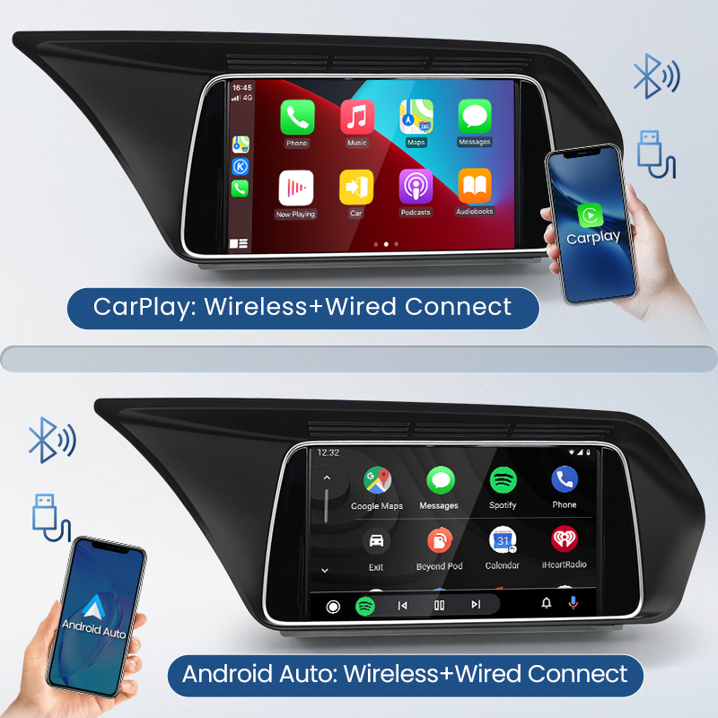 STWEI 7 pouces sans fil CarPla - Car Accessories In India avis et prix